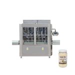 PLC control 8 nozzles glass jam jar filling machine